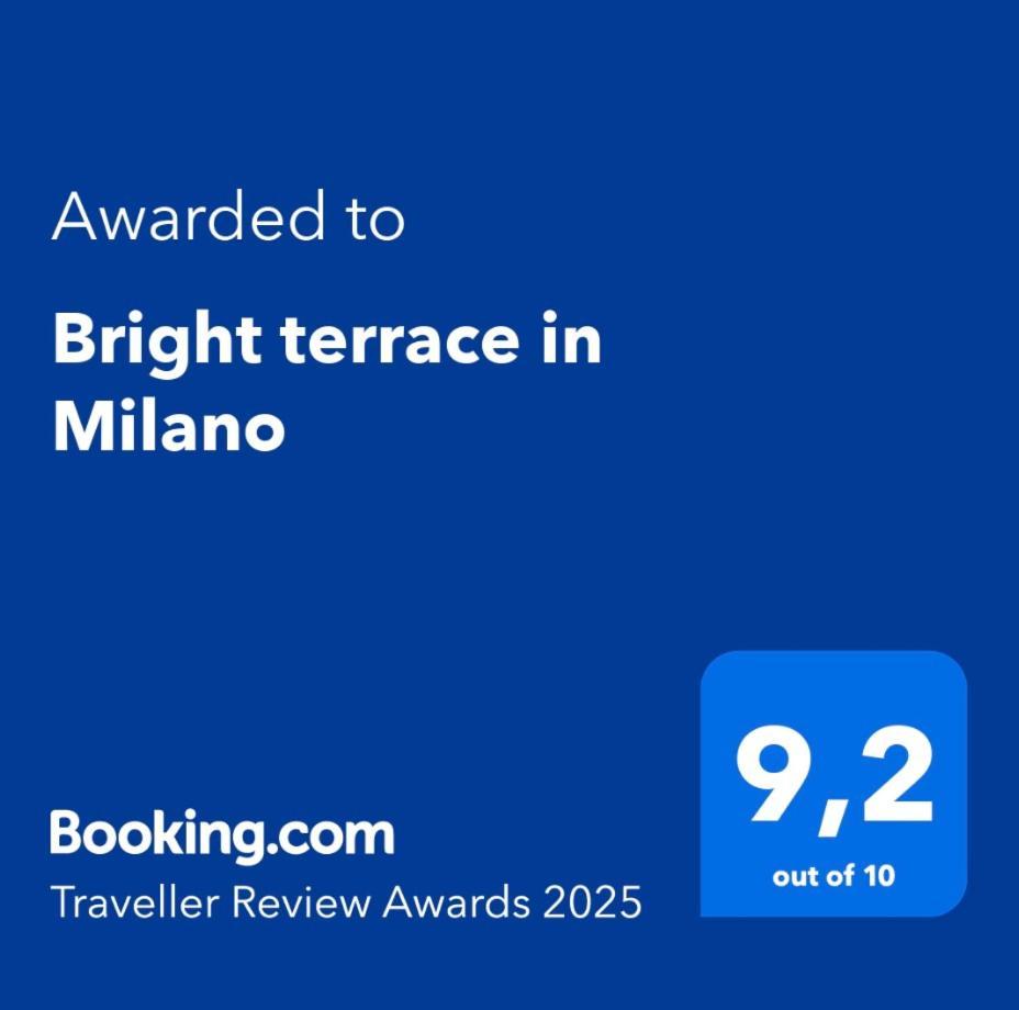 Apartamento Bright Terrace In Milano Exterior foto